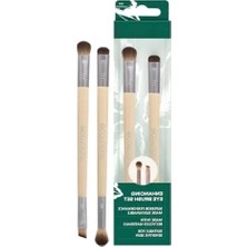 Esranın Dünyası Göz Makyajı Için Kesik Uçlu ve Karıştırma Fırça Seti