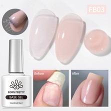 Born Pretty Fiber Rubber Base Gel/fiber Parçacıklı Rubber Baz KAT(FB03)-10ML