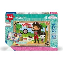 Esranın Dünyası Gabby's Dollhouse Temalı 2X24 Parça Çocuk Puzzle
