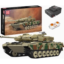 Mould King 20020 Leopard 2 Rc Tank 1091 Parça Lüks Yapı Seti