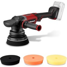 Nuvvo Einhell Professional Kablosuz Eksantrik Polisaj Cp-Ep 18/125 Li Bl-Solo Power X-Change (18 V, 125 mm Polisaj, Kömürsüz, 500–3.800 Dev/dak, 3 x Polisaj Pedi Dahil, Aküsüz)