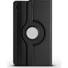 Vardar Aksesuar Galaxy Tab A11 Plus Dönebilen Standlı Kılıf - Siyah