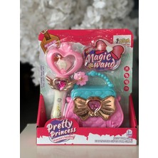 Sesli ve Işıklı Magic Wand Asa ve Çanta Seti 22X28 cm