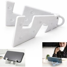 Ayt Powermaster PM-29132 Taşınabilir Mini Katlanır Telefon Tutucu Stand Cep Telefonu Tutacağı