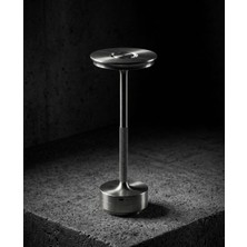 Bienca Kablosuz LED Masa Lambası – Şarjlı, Dokunmatik, 3 Işık Modu, Modern Metal Gövde, Dekoratif Ortam Aydınlatma