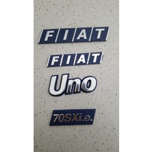 Çift Taraflı Otomobil ve Panjur Yazı Sticker Seti, 4 Parça