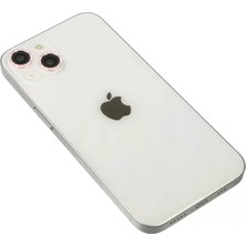 Prativas Iphone 14 Diamond Kamera Lens - Pembe