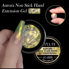 Born Pretty Aurora Solid Extension Nail Gel/aura Işıltılı 3D Hamur JEL(JG03)-7ML