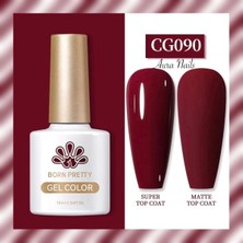 Born Pretty Silky White Serisi 130 Renk Kalıcı Oje (CG090)