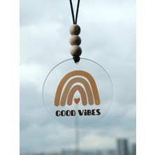 Renkli Gökkuşağı Dikiz Aynası Süsü, Araba Dekorasyonu, Hediyelik