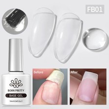 Born Pretty Fiber Rubber Base Gel/fiber Parçacıklı Rubber Baz KAT(FB01)-10ML