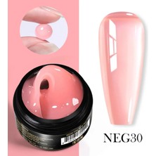 Born Pretty Jelly Translucent Non Stick Hand Extension Gel/şeftali Jelly Hamur JEL(NEG30)-15ML