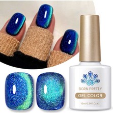 Born Pretty Crystal Cat Magnetic Gel/kozmik Işıltılı Kedi Gözü Kalıcı OJE/10ML