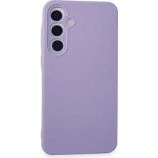 Newface Zengemtx New  Galaxy A55 5g Kılıf Nano Içi Kadife Silikon - Lila