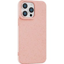 Fenza iPhone 12 Pro Uyumlu Darbeye Dayanıklı Silikon Telefon Kılıfı Pembe Renkli