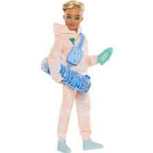 Esranın Dünyası Yaratıcı Rol Oyunları Için Eklemleri Bükülebilen Ken Bebek ve Aksesuar Seti, 9 Parça