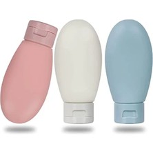 Esranın Dünyası Seyahat Tipi Doldurulabilir Şampuan Şişesi Seti - 3 Adet