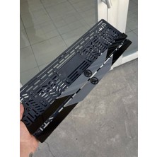 Özel Tasarımlı Lazer Kesim Oto Pleksi Plaka Çerçevesi