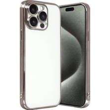 Prativas Iphone 15 Lensli Silikon - Titan Gri