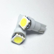 Beyaz T5 Dipsiz LED 5050 Gösterge Kadran Ambiyans Ampülü 2’li Set