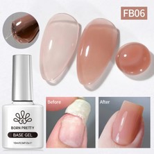 Born Pretty Fiber Rubber Base Gel/fiber Parçacıklı Rubber Baz KAT(FB06)-10ML