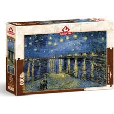 Esranın Dünyası Vincent Van Gogh Yıldızlı Gece 1000 Parça Puzzle