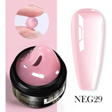 Born Pretty Jelly Translucent Non Stick Hand Extension Gel/soft Pembe Jelly Hamur Jel (NEG29)-15ML