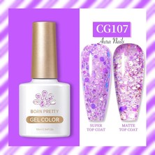 Born Pretty Silky White Serisi 130 Renk Kalıcı Oje (CG107)