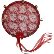 Karakız Dantelli Tef Kırmızı