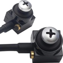 Prativas PM-19312 3.6mm 800 Tvl 1/4 Sensör Mikrofonlu Vida Tip Mini Kamera