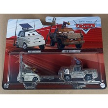 Disney Pixar Cars Lightning Ken Enginoki And Justin Roadritter