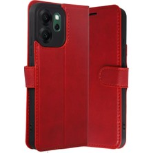 Prativas Reno 14F S Kapaklı Kılıf - Kırmızı