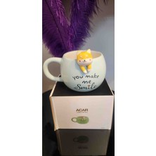 Acar Cuddly Collectıon 430 ml Kupa - Mavi