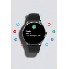 Akıllı Saat Çok Fonksiyonlu Sesli Görüşme Nfc Uyumlu Amoled Ekran