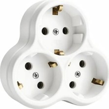 Esranın Dünyası 3’lü Topraklı Priz Çoklayıcı, 16A, 250V, 3600W Güç Kapasitesi