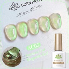 Born Pretty Auroras Cat Magnetic Gel/kuzey Işıkları Kedi Gözü Kalıcı OJE(AC05)-10ML