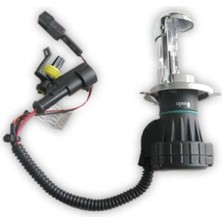 H4 8000K Xenon Far Ampulü, Motorlu, Çift Paket, Yüksek Parlaklık