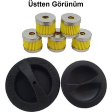 Metal Kasa Gaz Kesici Valfi Filtresi 5'li Paket, Güçlü ve Güvenilir Performans
