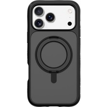 Laut iPhone 17/18 Pro Manyetik Silikon Kılıf – Magsafe Uyumlu Tpu/pc Premium Koruma Siyah