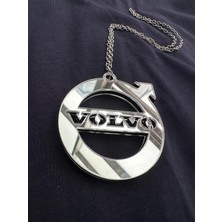 Krom Pleksi Volvo Araba Dikiz Aynası Süsü, Şık ve Zarif Tasarım