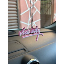 Pembe Gta Vice City Dikiz Aynası Süsü, Araba Dekorasyonu