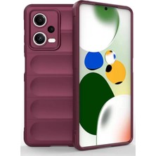 Prativas Poco X5 5g Kılıf Optimum Silikon - Bordo
