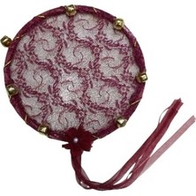 Karakız Dantelli Tef Bordo