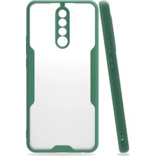 Prativas Redmi 9 Kılıf Platin Silikon - Yeşil