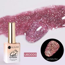 Born Pretty Ur Sugar Glitter Reflective Gel/yansıtıcı Simli Kalıcı Oje (URD06)-15ML