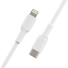 Ozcmax Usb-C - Lightning Kablosu (Hızlı Şarj Kablosu) Hızlı Şarj Mfi Sertifikalı Usb-C Kablosu (Beyaz, 1 M)