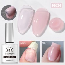 Born Pretty Fiber Rubber Base Gel/fiber Parçacıklı Rubber Baz KAT(FB04)-10ML