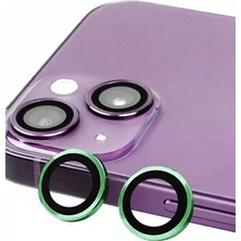 Prativas Iphone 13 Mini Raze Metal Kamera Lens - Yeşil