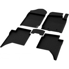 Calperia 2015-2022 Ford Ranger 3 Için Uyumlu 4d Kauçuk Havuzlu Paspas