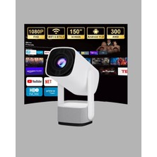 Hd 720P Projeksiyon Cihazı – Geniş Ekran, 10.000 Saat Ampul Ömrü, Ev Sineması Deneyimi